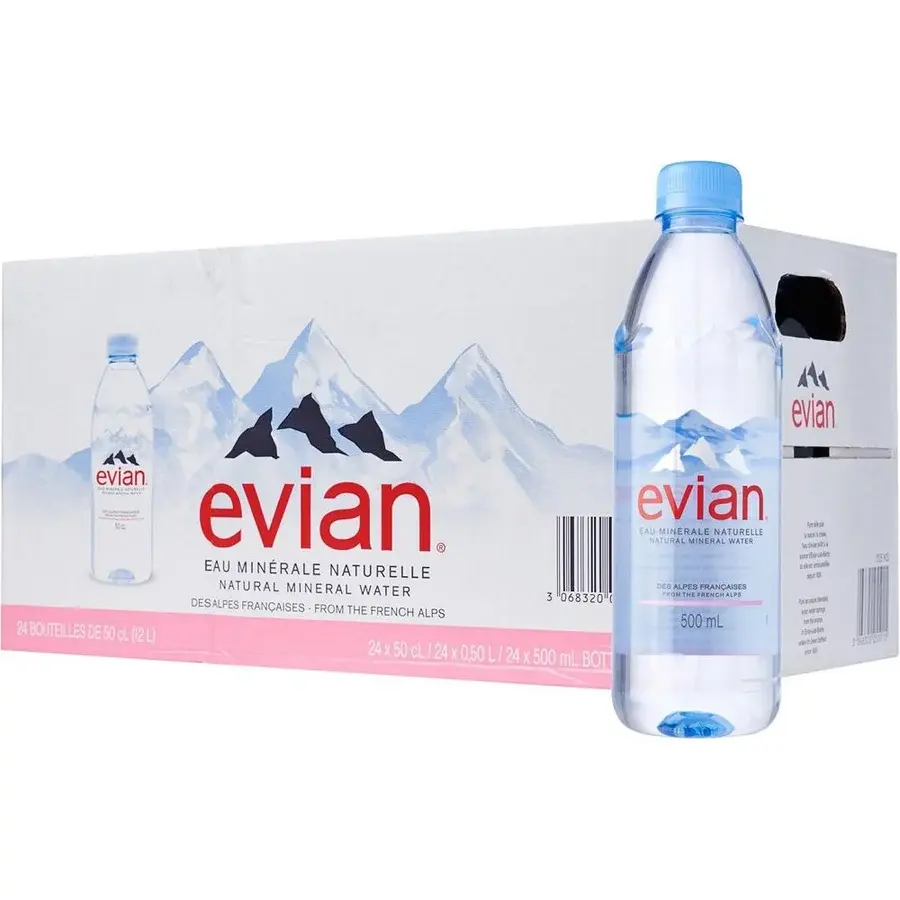 Evian Natural Mineral Water